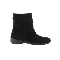Bottines En Boots|Schoenen<Blancheporte Gevoerde boots in splitleer zwart