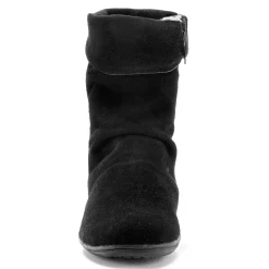 Bottines En Boots|Schoenen<Blancheporte Gevoerde boots in splitleer zwart
