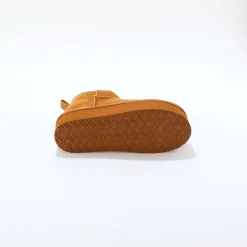 Bottines En Boots|Schoenen<Blancheporte Gevoerde boots met platformzool karamel