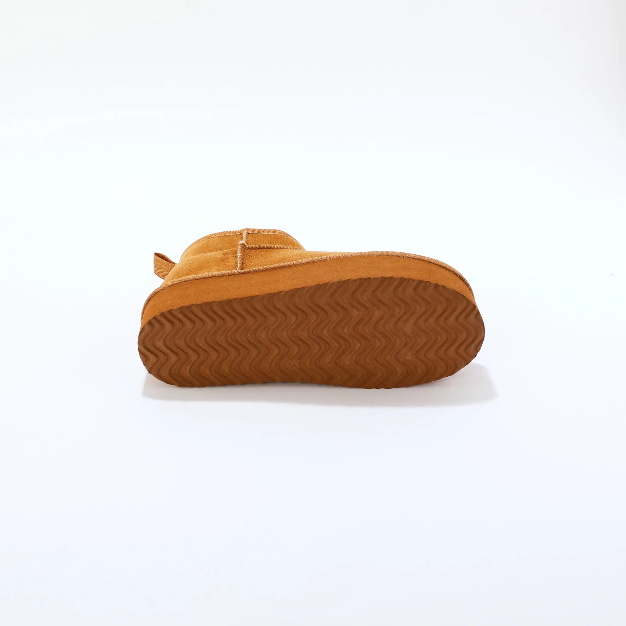 Bottines En Boots|Schoenen<Blancheporte Gevoerde boots met platformzool karamel