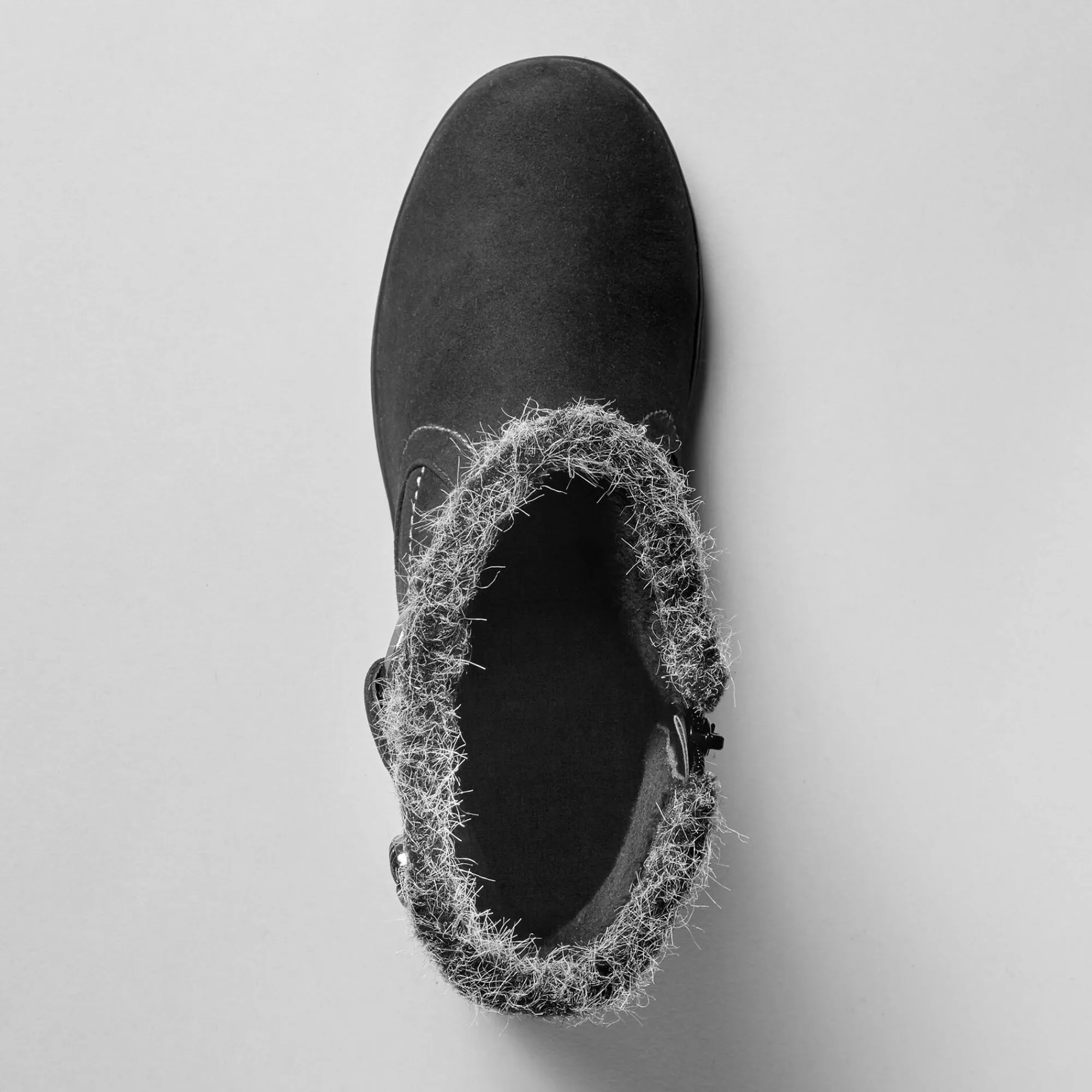Bottines En Boots|Schoenen<Blancheporte Gevoerde bottines met suedine-effect zwart