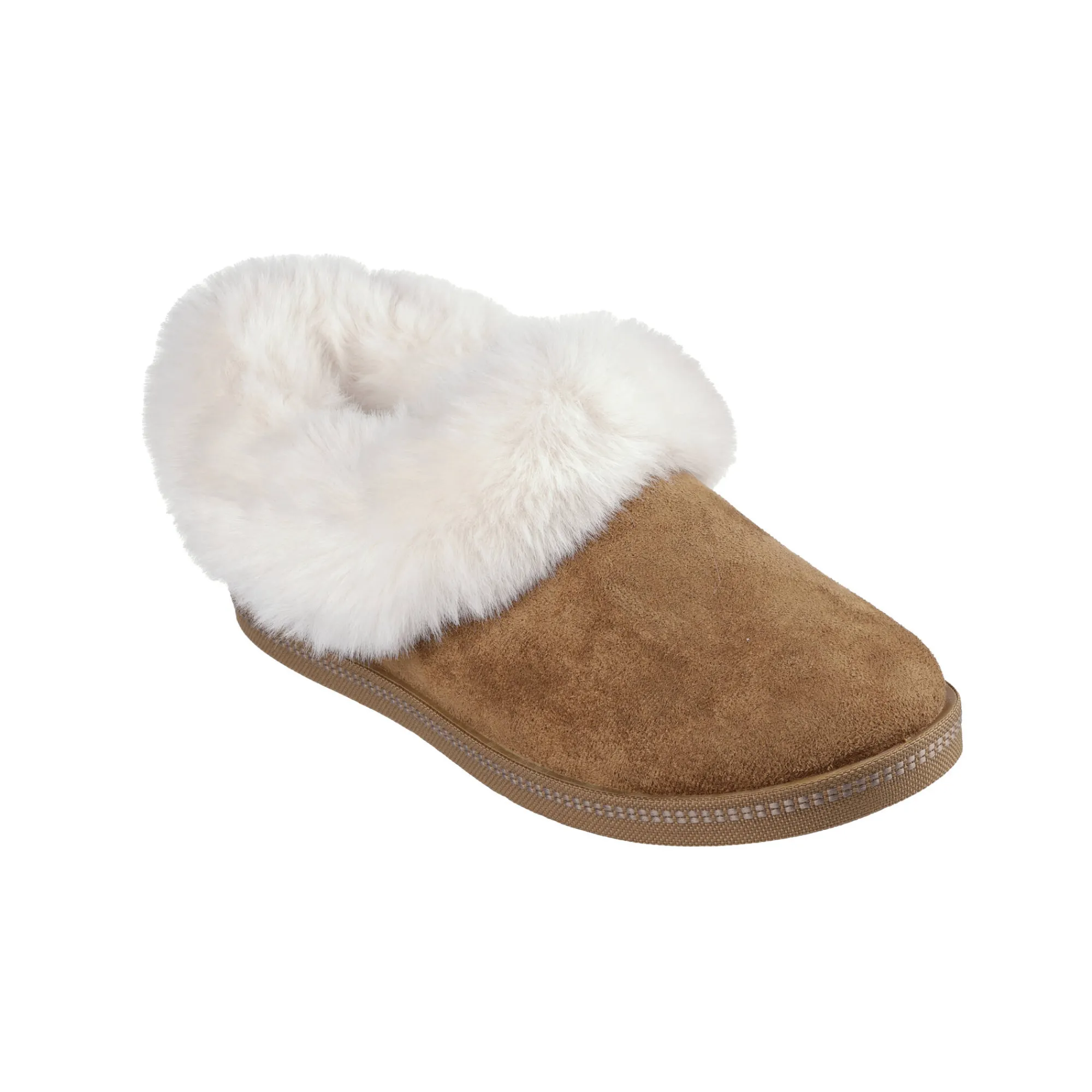 Sloffen|Sloffen<Skechers Gevoerde pantoffel COZY CAMPFIRE karamel