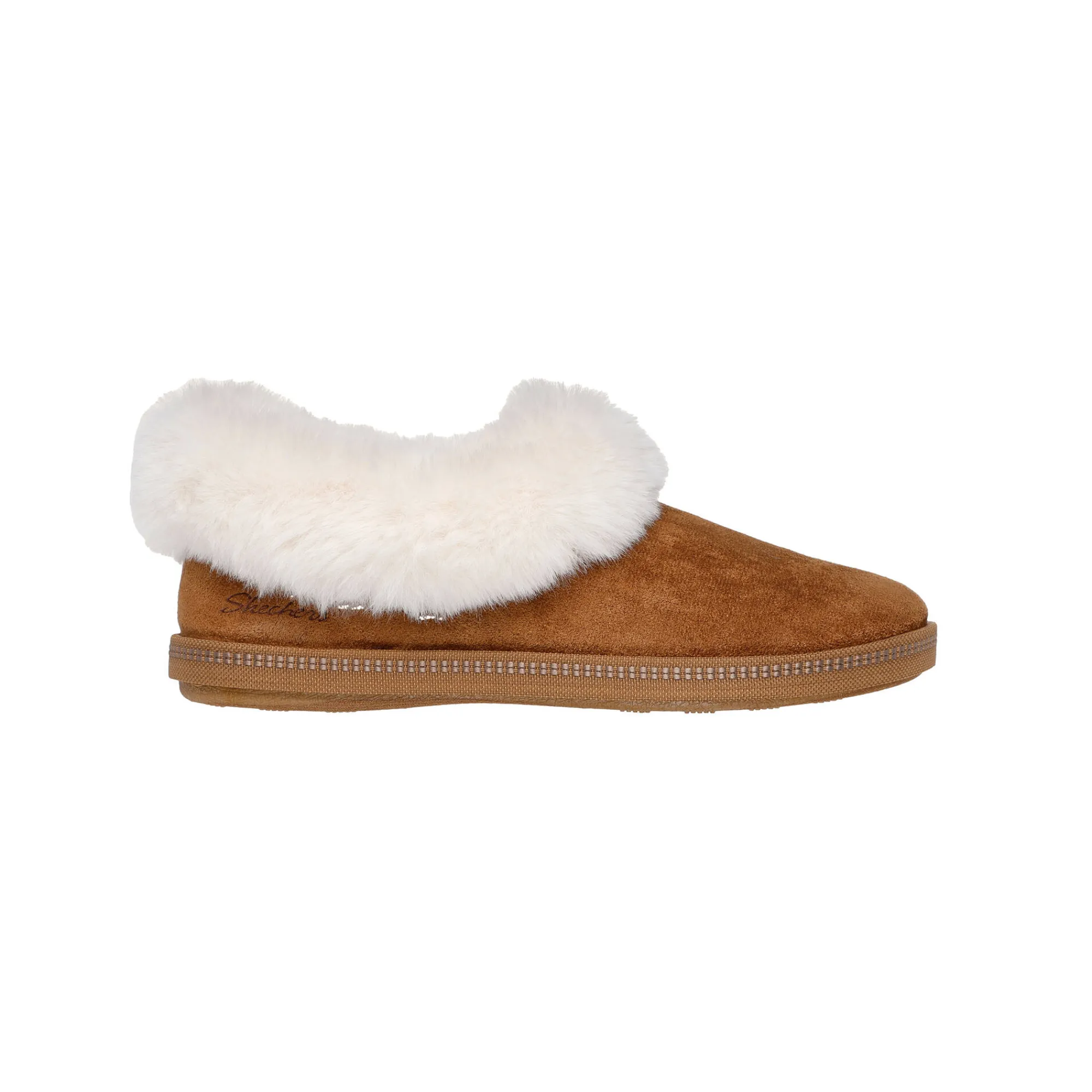 Sloffen|Sloffen<Skechers Gevoerde pantoffel COZY CAMPFIRE karamel