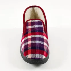 Schoenen|Schoenen Heren<Blancheporte Gevoerde pantoffels voor heren - tot maat 47 bordeaux