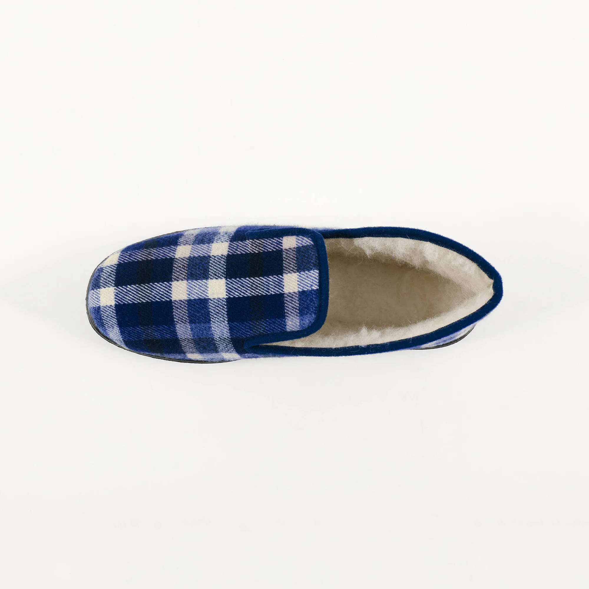 Schoenen|Schoenen Heren<Blancheporte Gevoerde pantoffels voor heren - tot maat 47 blauw