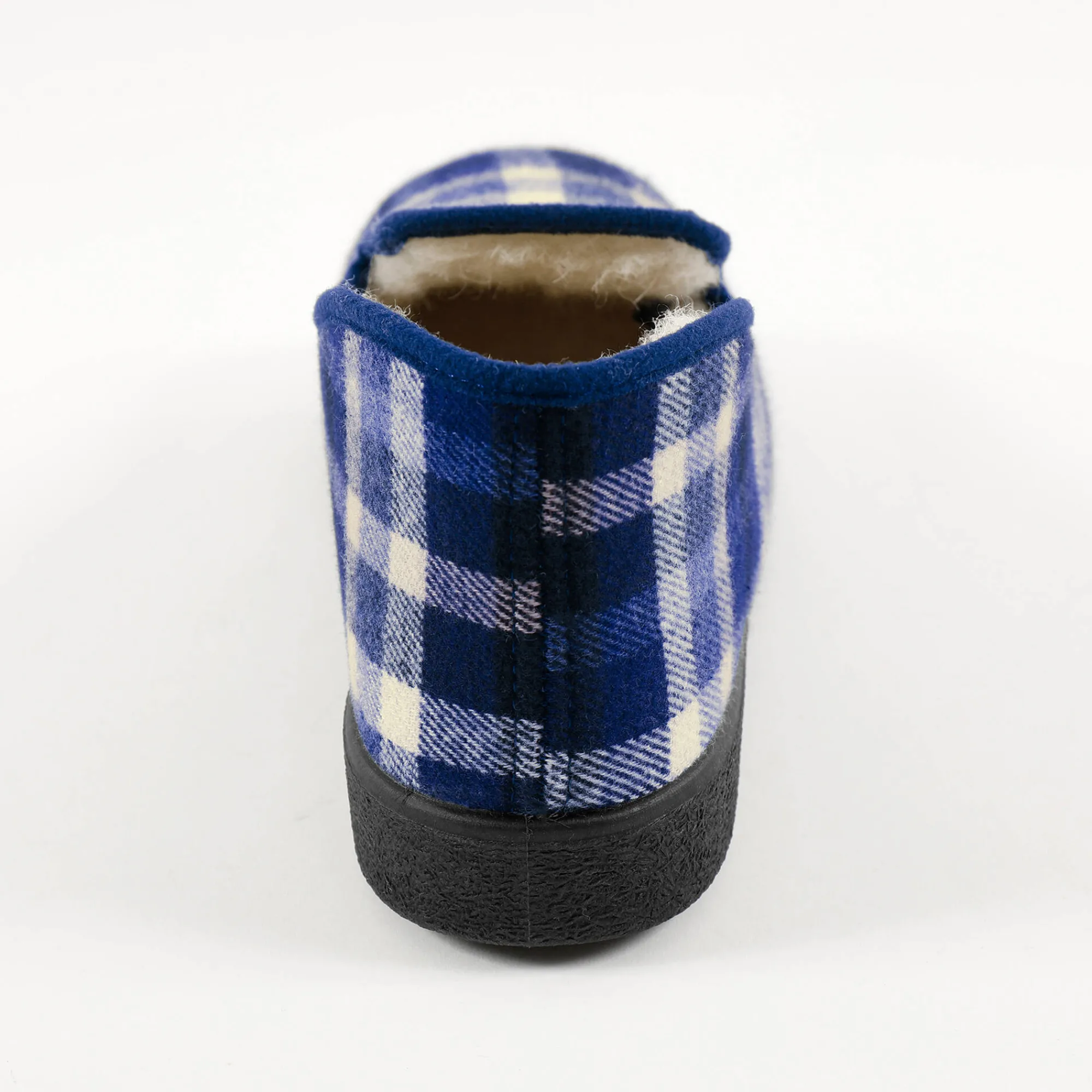 Schoenen|Schoenen Heren<Blancheporte Gevoerde pantoffels voor heren - tot maat 47 blauw