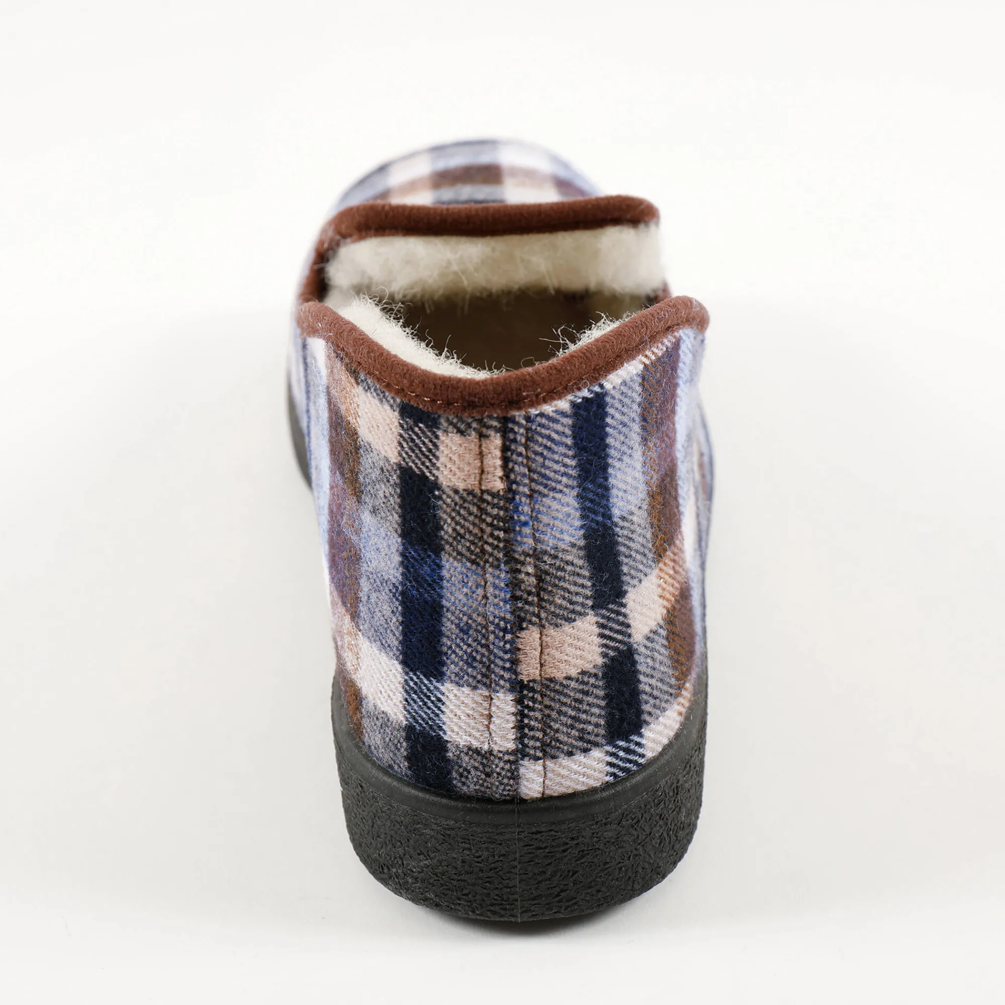 Schoenen|Schoenen Heren<Blancheporte Gevoerde pantoffels voor heren - tot maat 47 bruin