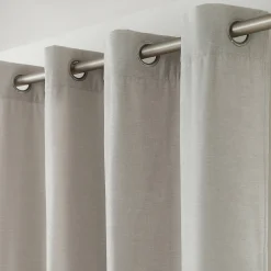 Gordijn, Glasgordijn & Store<Blancheporte Gordijn met chenille-effect parelgrijs