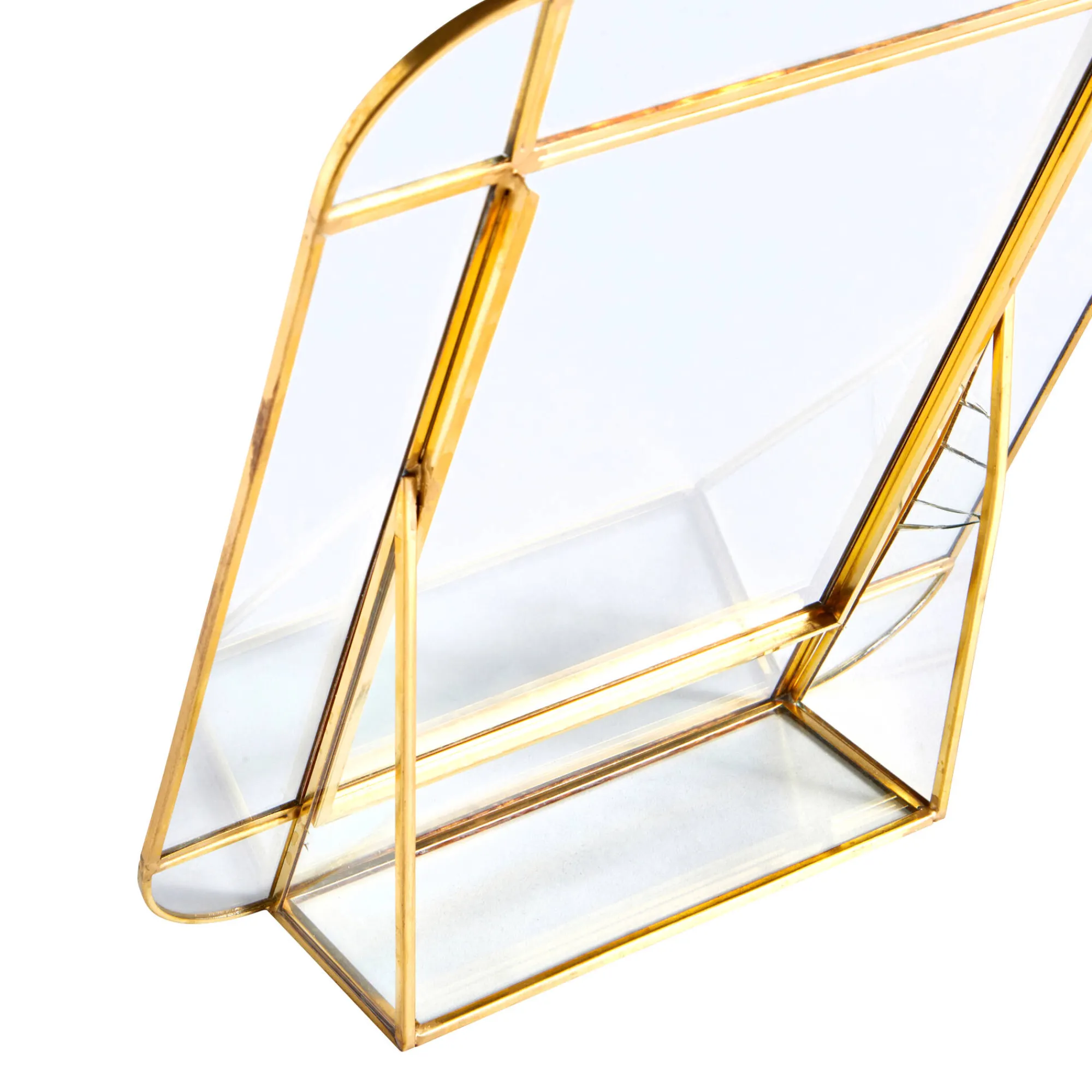 Feestdecoratie|Decoratieartikel<Blancheporte e fotolijst om neer te zetten goudkleurig