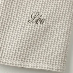 Badhanddoek<Blancheporte Handdoek in bijenraattricot Colombine®, personaliseerbaar - 240 g/m2 zandkleur