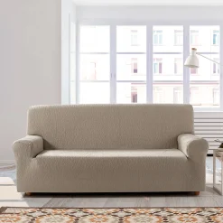 Zitbankhoes<Blancheporte Hoes voor fauteuil en zitbank 'Beta' taupe