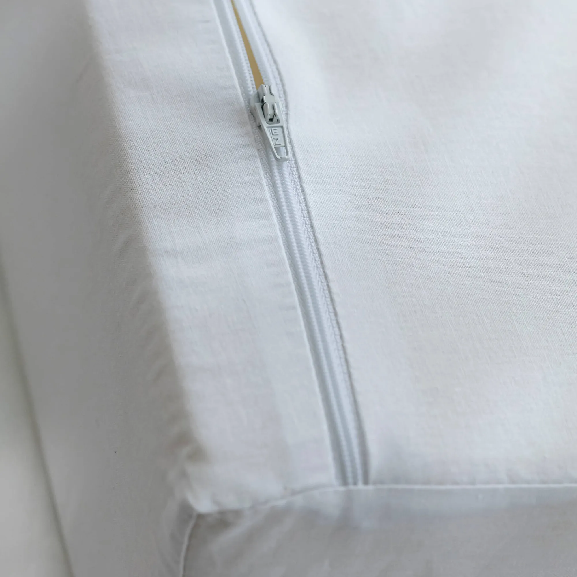Hoofdkussenhoes<Blancheporte Hoes voor verhoger wit