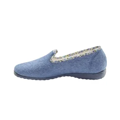Sloffen|Sloffen<Blancheporte Hoge pantoffels - badstof jeans
