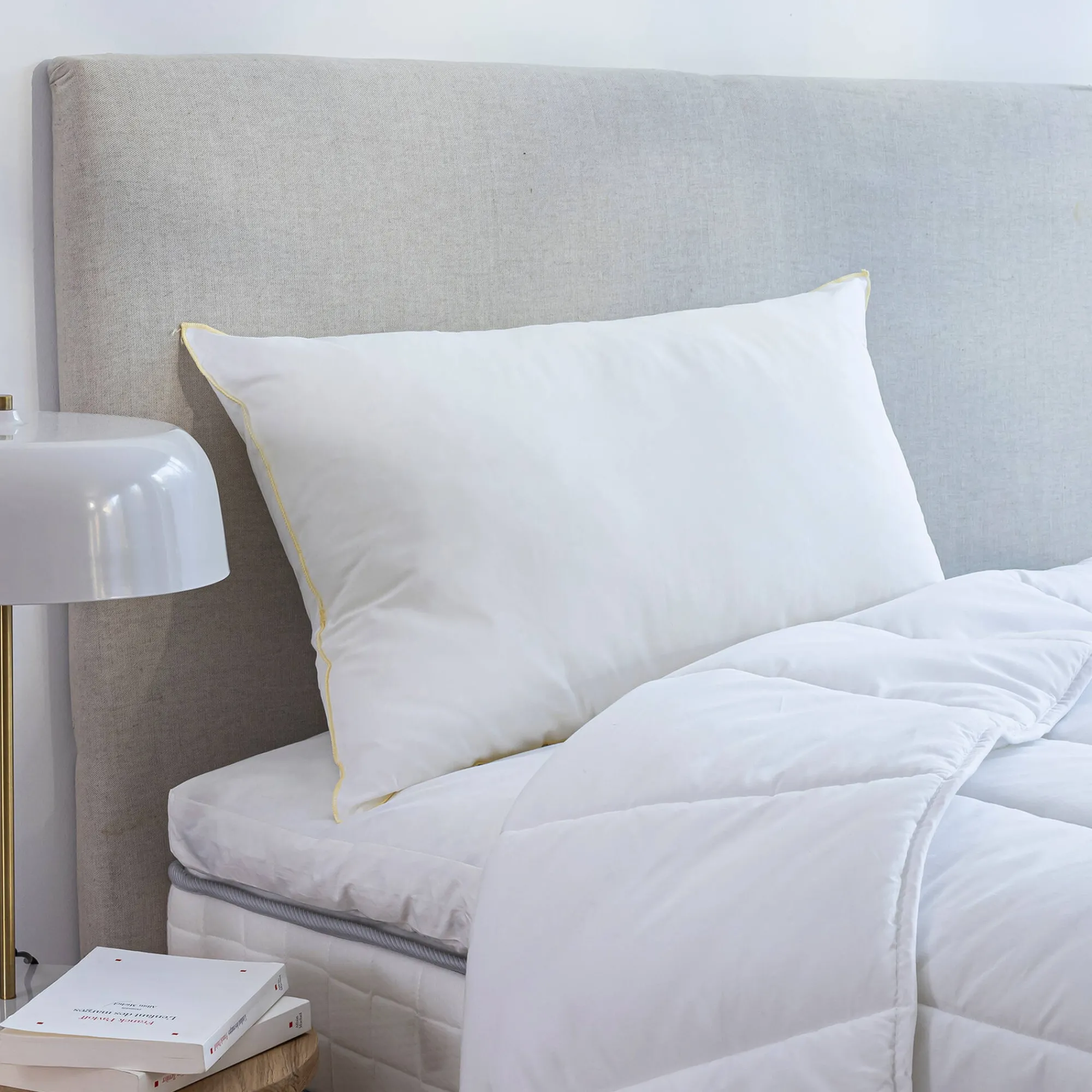 Hoofdkussen<Blancheporte Hoofdkussen in hotelkwaliteit, voor intensieve wasbeurten wit