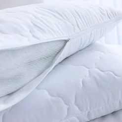 Hoofdkussen<Blancheporte Hoofdkussen voor de nek, medium comfort wit