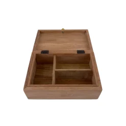 Decoratieartikel<Blancheporte Houten juwelenbox naturel