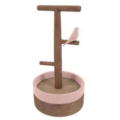 Decoratieartikel<Blancheporte en juwelendoosje met houders hout