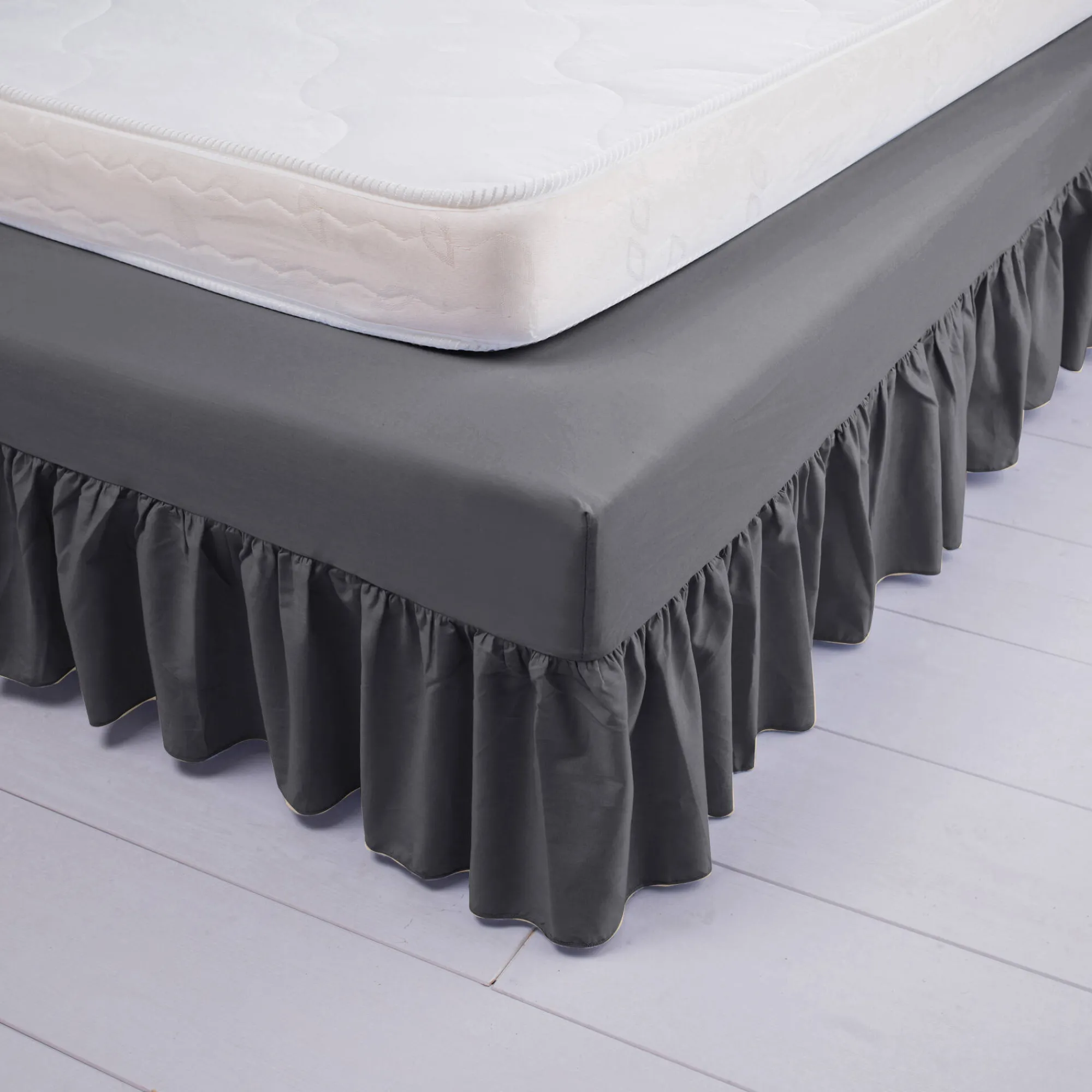 Integrale Bedrok<Blancheporte Integrale bedrok met fantasiestrook antracietgrijs