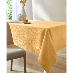 Feesttafel|Tafellaken En Tafelloper<Blancheporte Jacquard tafellaken in damast zonnebloem
