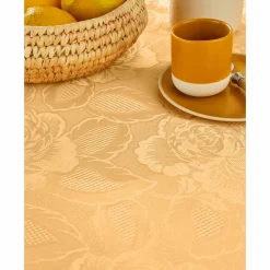 Feesttafel|Tafellaken En Tafelloper<Blancheporte Jacquard tafellaken in damast zonnebloem