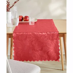 Feesttafel|Tafellaken En Tafelloper<Blancheporte Jacquard tafellaken in damast tomette