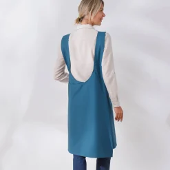 Schorten<Blancheporte Japanse keukenschort in katoen blauw