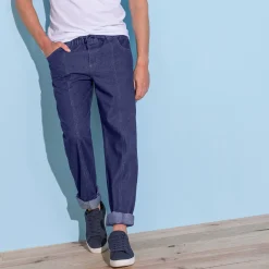 Jeans<Blancheporte Jeans in lichte denim met elastische taille stone