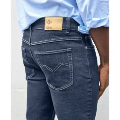 Jeans<Blancheporte Jeans met 5 zakken in rekbaar katoen - binnenpijplengte 82 cm raw