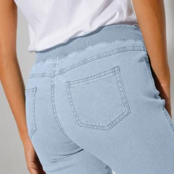 Jeans<Blancheporte 3/4-jeans met elastische taille bleached