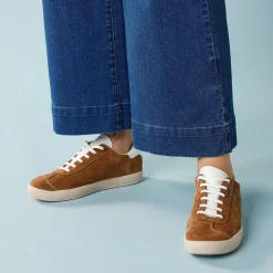 Jeans|Broek<Blancheporte Jeans met hoge taille, voor Kleine Lengtes, binnenpijplengte 65 cm, ruim 7/8-model stone