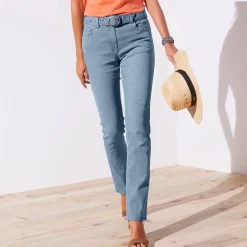 Jeans|Broek<Blancheporte Jeans voor kleine lengtes bleached