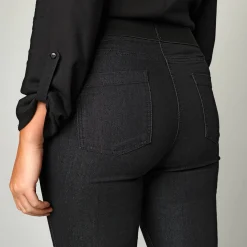 Jeans<Blancheporte Jegging in denim met elastische taille, grote lengte black