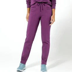 Broek<Blancheporte Joggingbroek paarsrood
