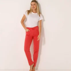 Broek<Blancheporte Joggingbroek koraal