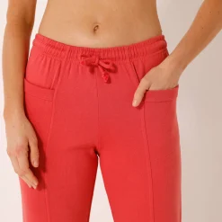 Broek<Blancheporte Joggingbroek koraal