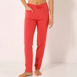 Broek<Blancheporte Joggingbroek koraal