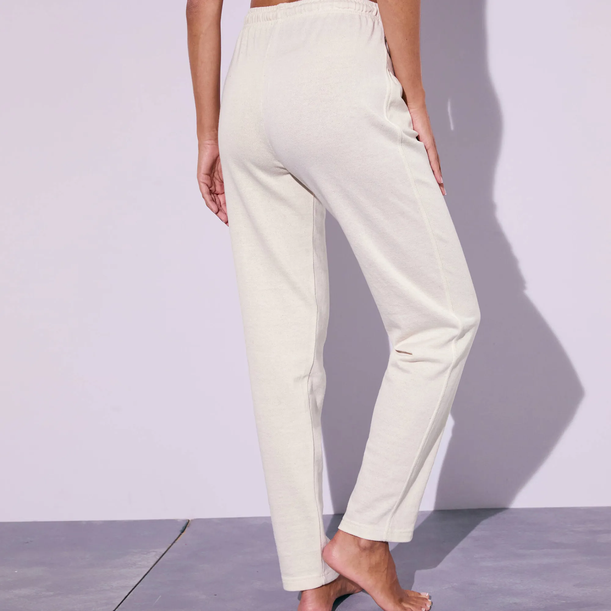 Broek<Blancheporte Joggingbroek ecru