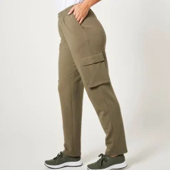 Broek<Blancheporte Joggingbroek in battlestijl kaki