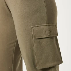 Broek<Blancheporte Joggingbroek in battlestijl kaki