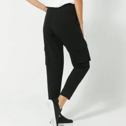 Broek<Blancheporte Joggingbroek in battlestijl zwart