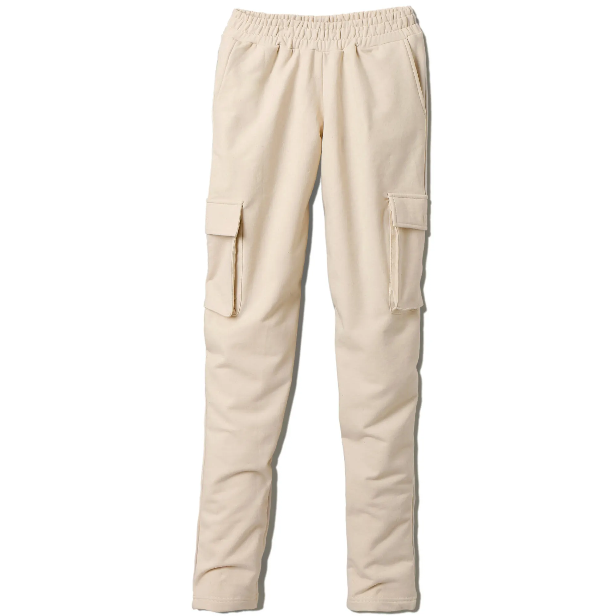 Broek<Blancheporte Joggingbroek in battlestijl zandkleur
