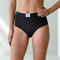 Slip En Shorty<Blancheporte Katoenen "beer" maxislip - set van 10 zwart