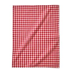Droogdoek En Handdoek<Blancheporte Katoenen droogdoek met ingeweven ruiten - set van 3 rood