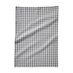 Droogdoek En Handdoek<Blancheporte Katoenen droogdoek met ingeweven ruiten - set van 3 grijs