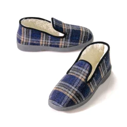 Schoenen|Schoenen Heren<Blancheporte Klassieke pantoffels voor heren - tot maat 47 marine