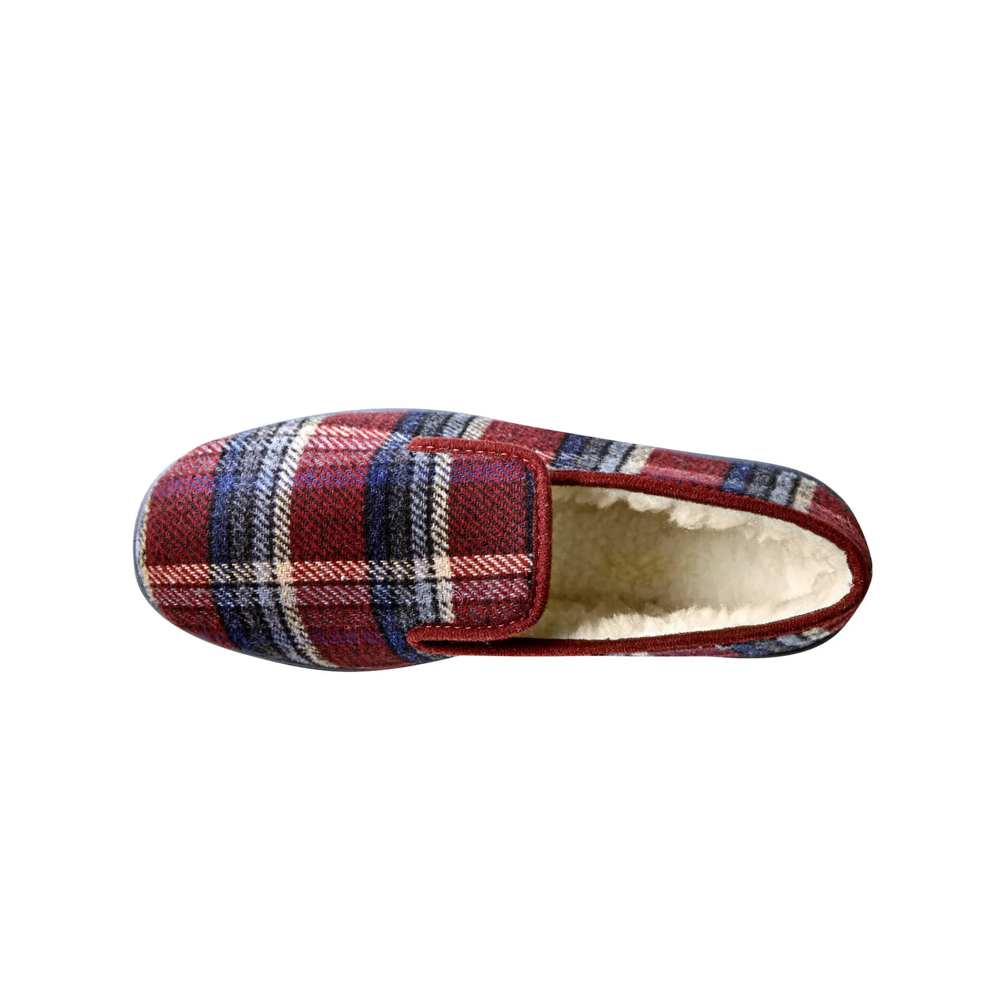 Schoenen|Schoenen Heren<Blancheporte Klassieke pantoffels voor heren - tot maat 47 bordeaux