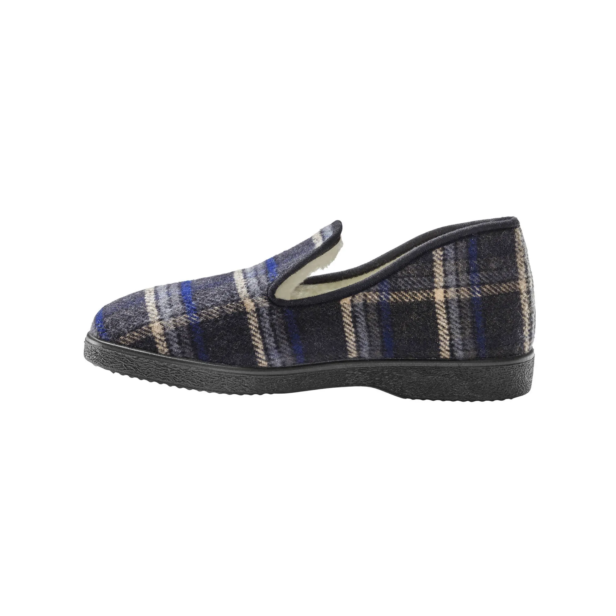 Schoenen|Schoenen Heren<Blancheporte Klassieke pantoffels voor heren - tot maat 47 grijs