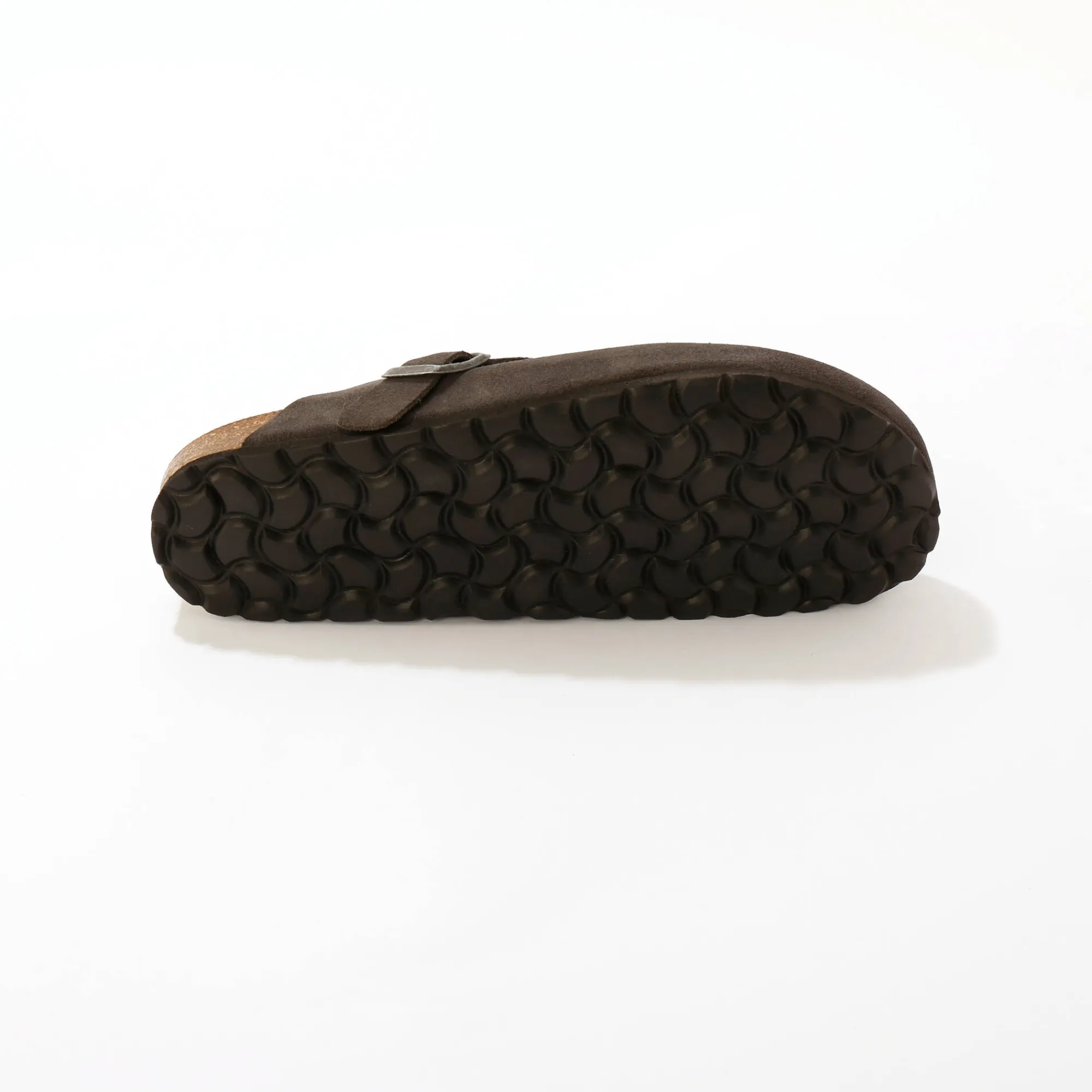 Schoenen|Schoenen Heren<Blancheporte Klompen in splitleer, LWG-certificering grijs