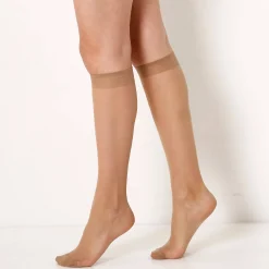 Panty’s, Kniekousen En Sokken<Blancheporte Kniekousen in mousse - set van 10 paar lichtbeige