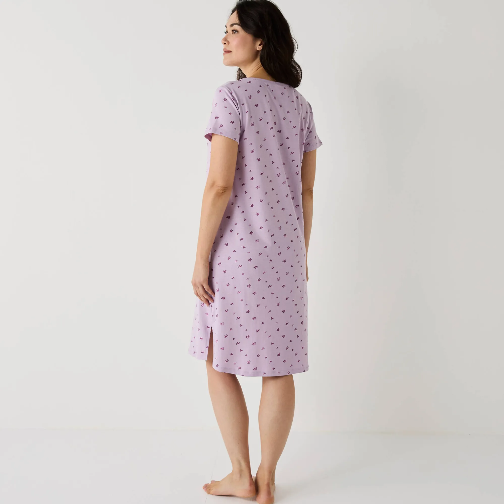 Nachthemd<Blancheporte Kort nachthemd met bloemenprint parma